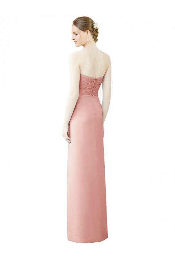 Site de Alto Baixo Sem Mangas Chiffon Bliss Linha A Alto Baixo, Vestidos de Madrinha