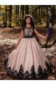 Site de Comprimento Chão Sem Mangas Cetim & Renda Marfim Vestido de Baile Sem Mangas Amor Vestidos para Meninas de Flores