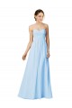 Site de Comprimento Chão Sem Mangas Chiffon Uva Linha A Sem Mangas Longo Amor Vestidos de Madrinha